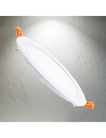 Downlight LED Panel LED Slim 12W 4K Redondo Blanco 57-LED-DW170-R-WH4K