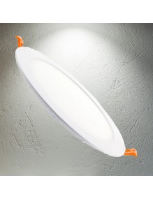 Downlight LED Panel LED Slim 18W 4K Redondo Blanco 57-LED-DW225-R-WH4K