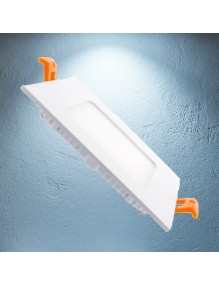 Downlight LED Panel LED Slim 6W 6K Cuadrado Blanco 57-LED-DW120-Q-WH6K