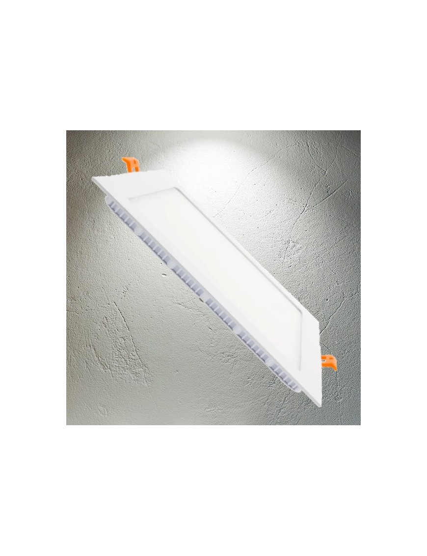 Downlight LED Panel LED Slim 24W 4K Cuadrado Blanco 57-LED-DW300-Q-WH4K